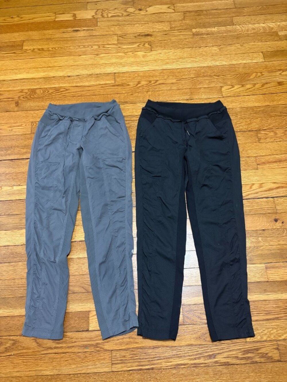 Lululemon Womens Pants Size 4 *Lot of 2* Black Gray Dance Studio Ankle Length